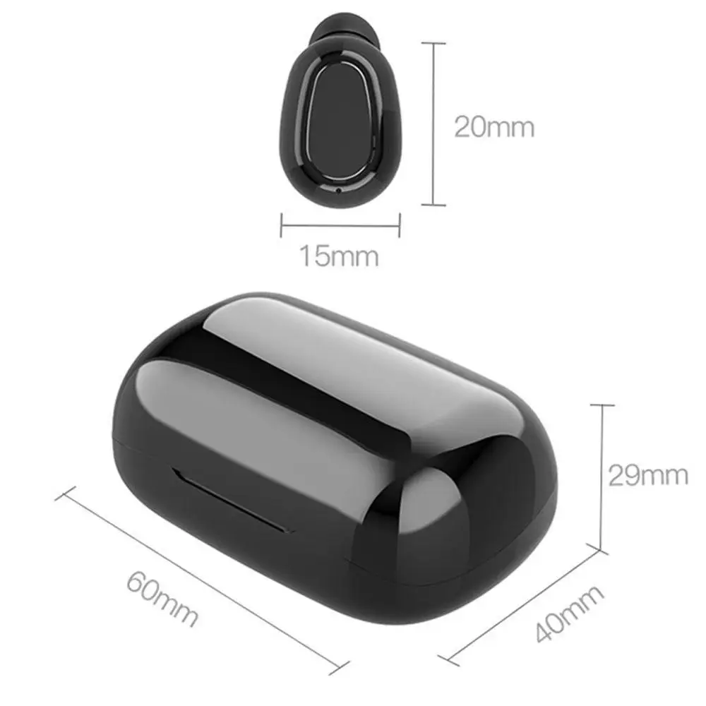 Mini Bluetooth 5 0 Wireless Earphones Headphones Earbuds Mini Stereo Headset for Smartphone Iphone Xiaomi Samsung Huawei Oneplus