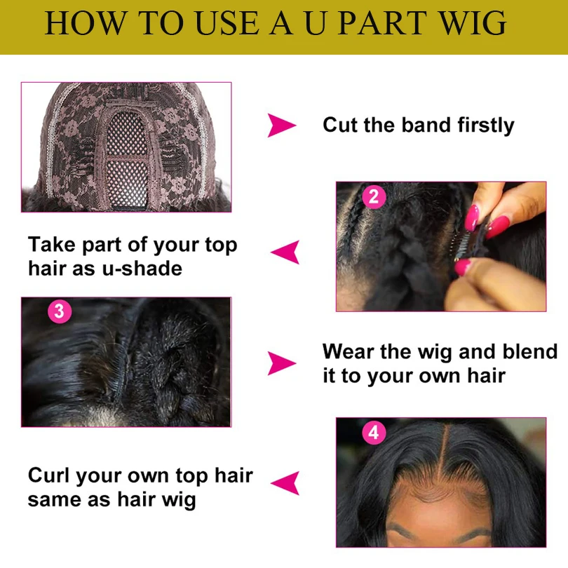 HOW TO USE U PART WIG