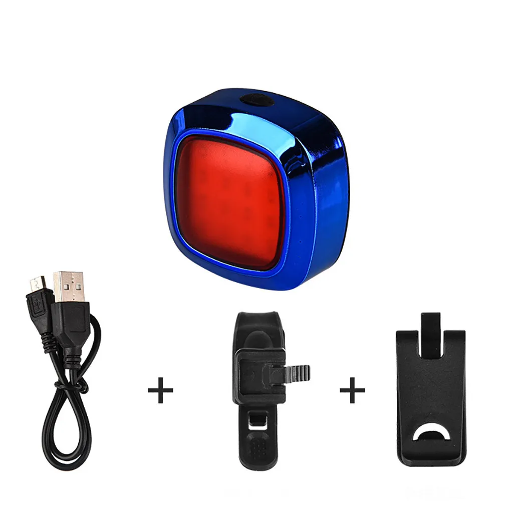 Excellent New Bike Bicycle light Rechargeable LED Taillight USB Rear Tail Safety Warning Cycling light Portable Flash Light Super Bright 25