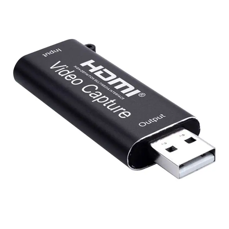

High Definition 1080P Capture Card Aluminium Alloy USB2.0 HDMI Mini Video Record Card for PS4 DVD Camcorder Camera