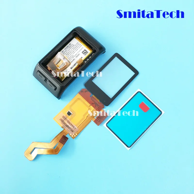 

capacitive touch screen panel,back cover case with battery for Garmin Vivoactive HR GPS Smart watch digitizer repair part, tapes