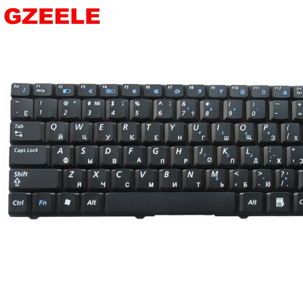 RU Клавиатура ноутбука для samsung R519 NP-R519 Русский черный