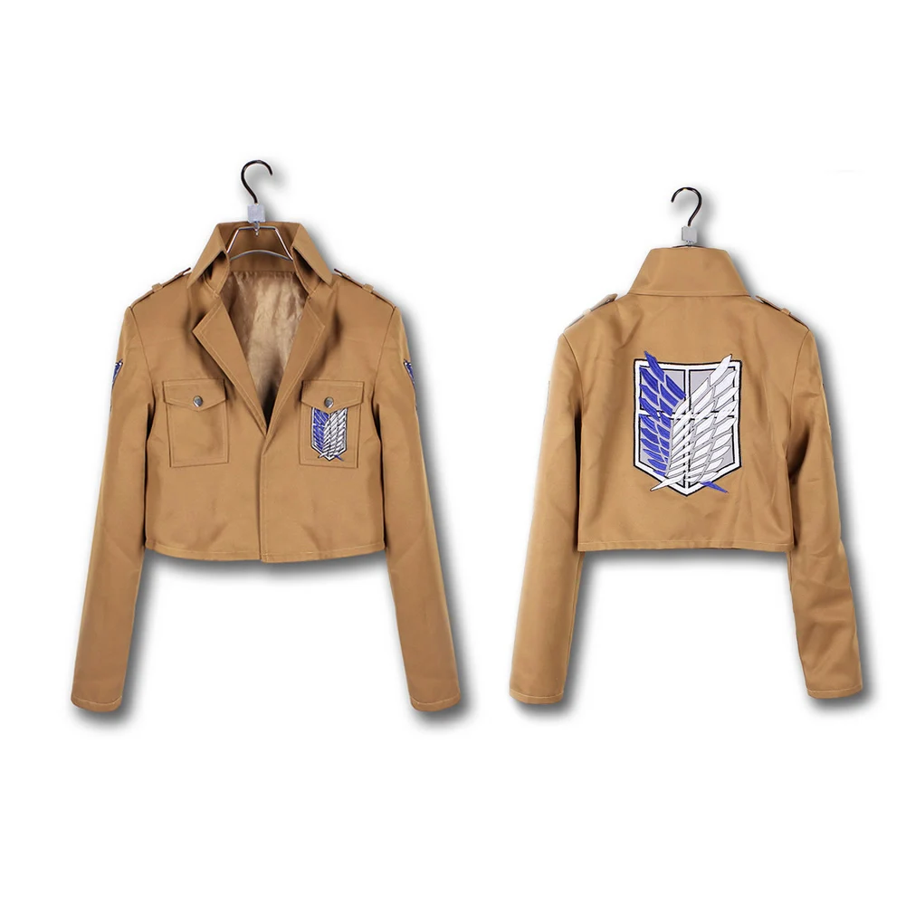 

Shingeki no Kyojin Scouting Legion Cosplay Jacket Coat Eren jage