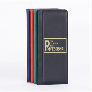

120 Grid Pvc Mini Coin Album Coin Vertical Coin Collection Album Commemorative Coin Storage Album