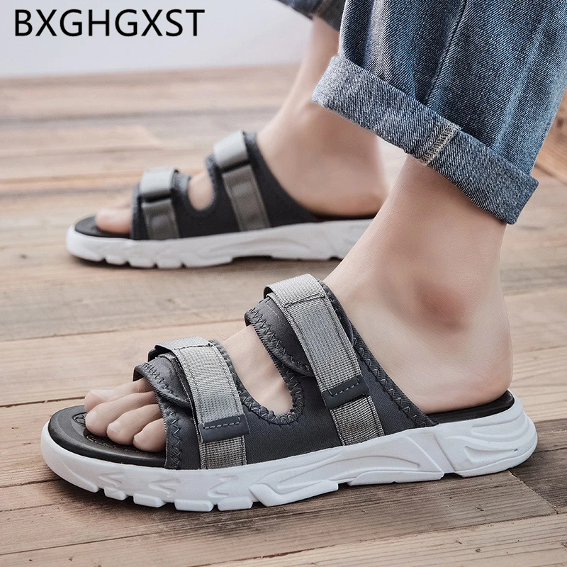 mens casual slippers outdoor