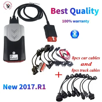 

2020 NEW Arrival 2017.R1 free active vd ds150e cdp for delphis diagnostic tool car truck obd2 Scanner+car/truck cables choose
