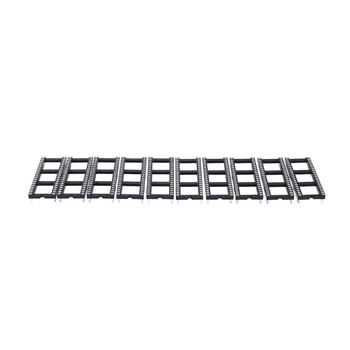 

10 x 40 Pin DIP/DIL Turned Pin IC Socket Connector 0.6inch Pitch