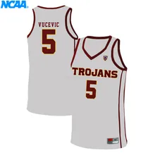 Новое поступление, высокое качество, Vucevic#5 Young#1, Спортивная футболка для колледжа, трикотажные изделия, S-XXXL