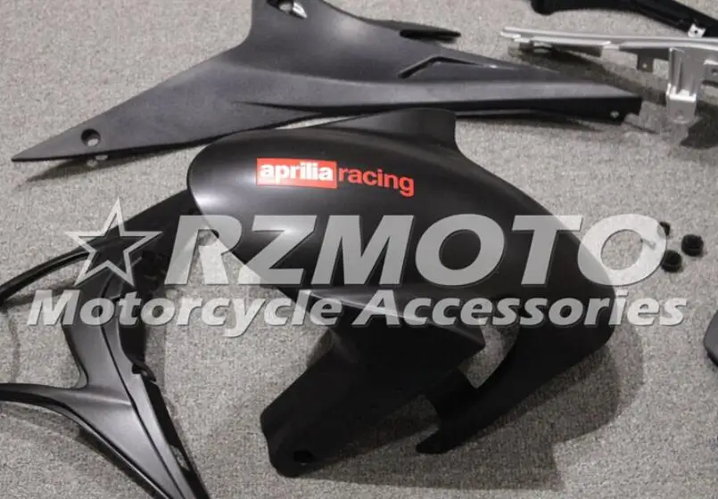Литьевая Форма ABS Обтекатели комплект подходит для Aprilia RSV4 1000 2009- 09 10 11 12 13 14 Пользовательские серебро матовый