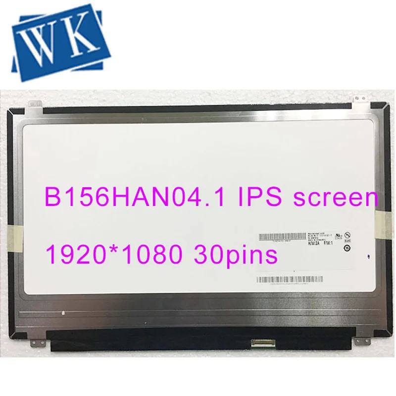 15 6 тонкий 1920*1080 IPS экран B156HAN04.1 совместимый с B156HAN01.2 B156HAN01.1 LP156WF4 LP156WF6 LTN156HL02 LTN156HL01 |