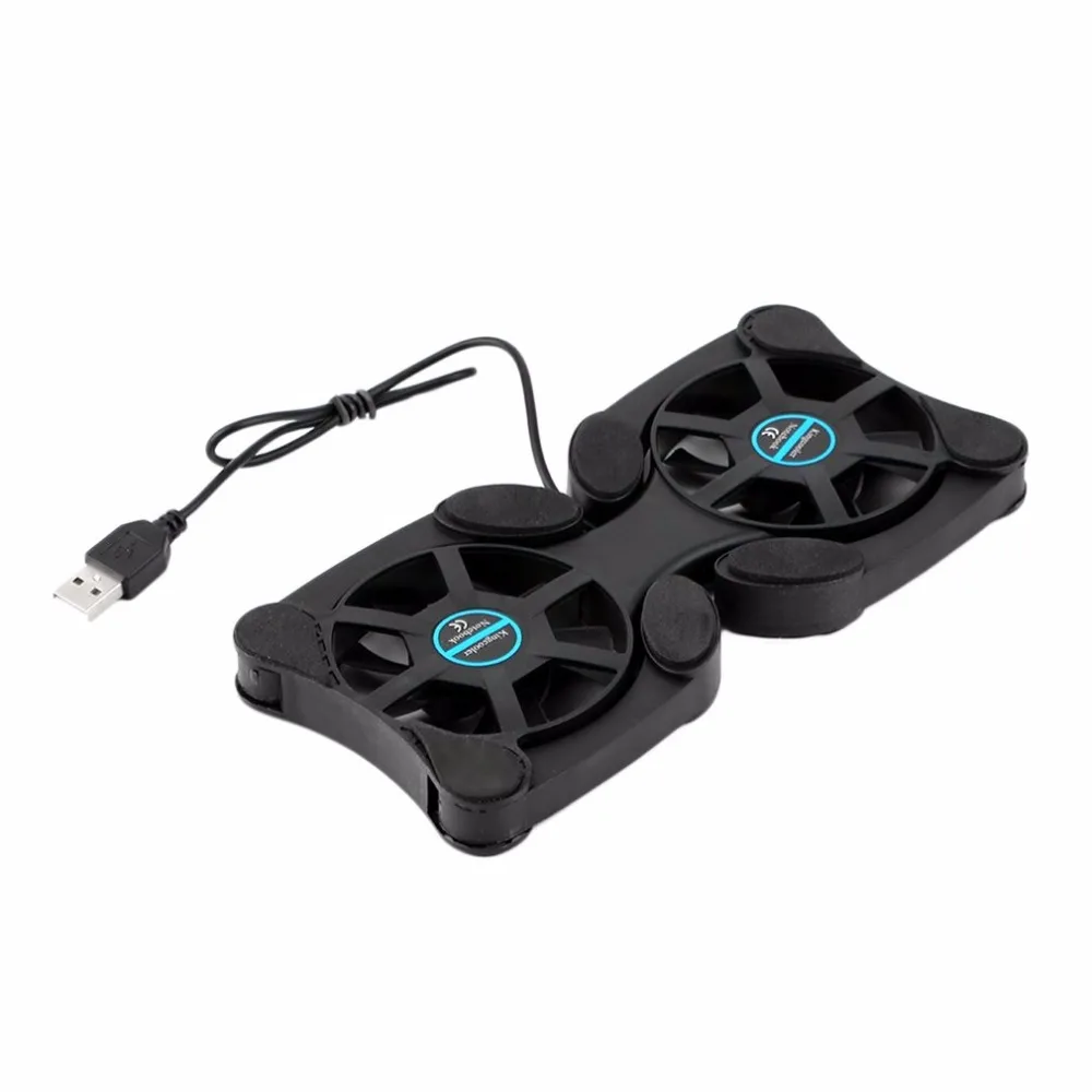 

2 USB Port Mini Octopus Laptop Fan Cooler Cooling Pad Folding Coller Fan Cooling Pad Wholesale Store