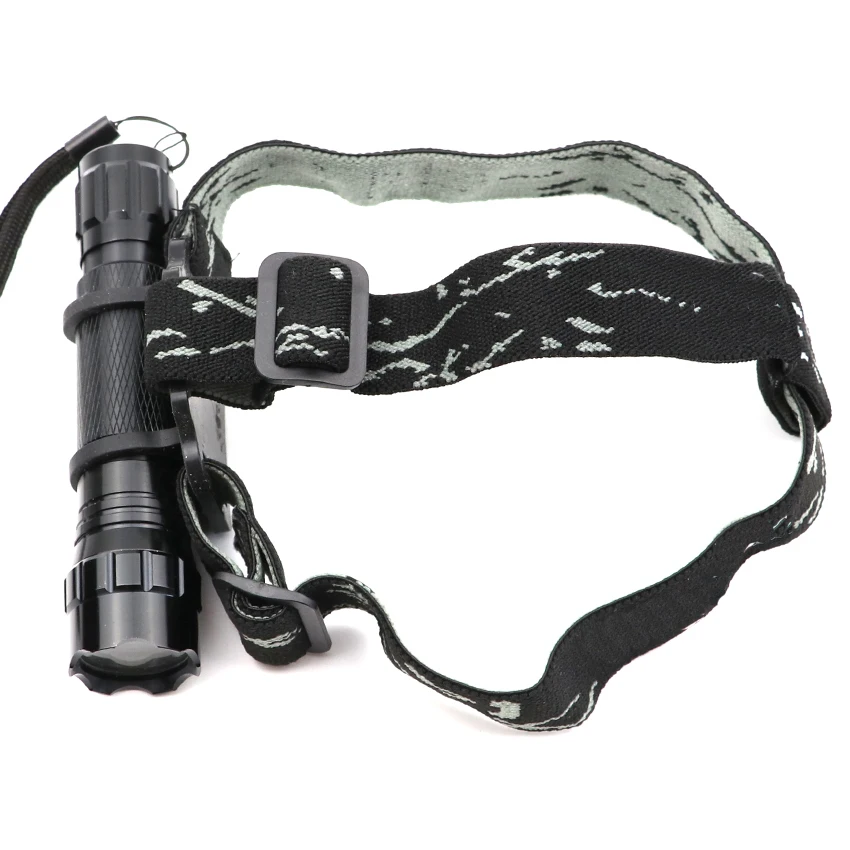 Head Belt Head Strap Mount Holder Headband for Diameter 24mm to 28mm 18650 26650 Headlight Flashlight Lamp Torch lamp 1 pc