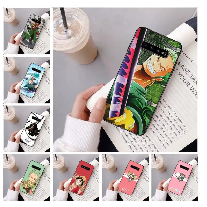 Один Кусок Roronoa DIY печать рисунок чехол для телефона оболочка Samsung S10 E S9 plus S6 edge S7edge