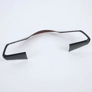 

For Kia Ceed 3 Cee'd Cee d SW 2018 2019 2020 Steering Wheel Trim Interior Frame Decoration Car Accessories ABS Carbon Fiber