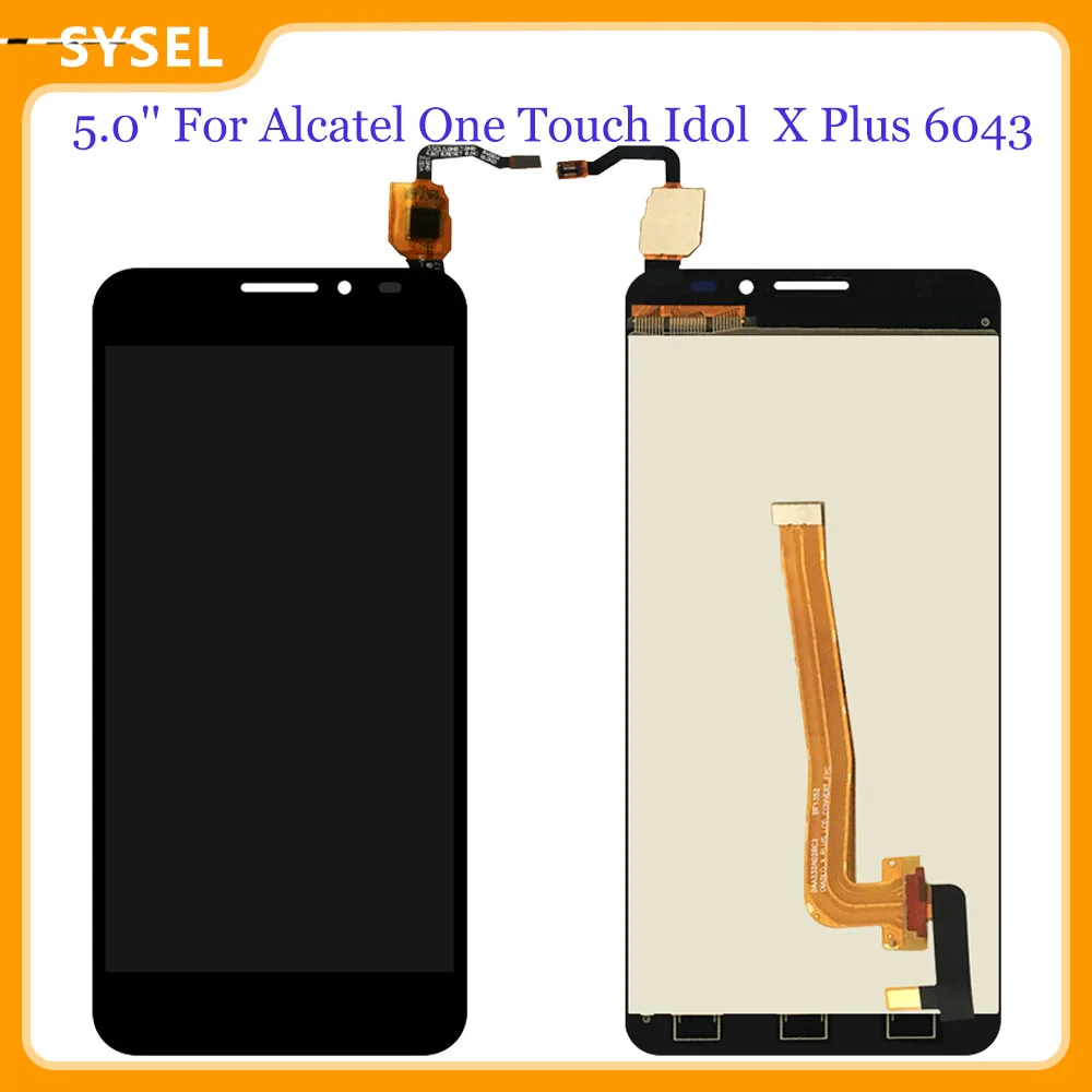 5 0 ''для Alcatel One Touch Idol X Plus 6043 Lcd OT6043 6043D ЖК-дисплей дигитайзер экран Сенсорное