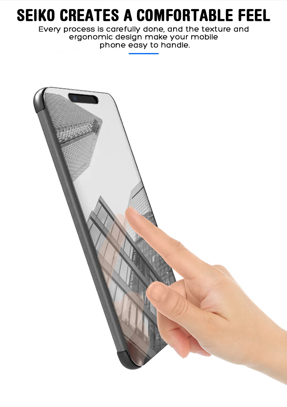Умный зеркальный стенд флип-чехол для телефона samsung Galaxy S6 S6Edge S6 Edge Plus S7 Edge S8 Plus S9 Plus S11 Plus S101 S10 Plus чехол