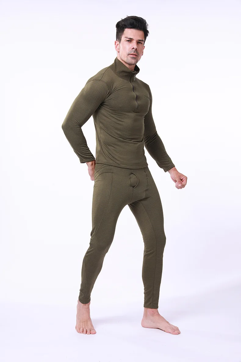 Winter Top Quality New Thermal Underwear Sets Men Compression Fleece Sweat Quick Drying Thermo Underwear Male Clothing long johns for men