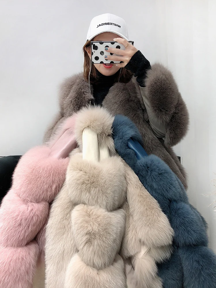 women coats and jackets winter natural fox fur coats (5)