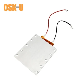 

PTC Heater Element Thermostat 220V 73x63x7mm PTC Heating Element 180/230/270C Constant Temperature Heater Plate for Coffeemaker