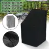 Outdoor Waterproof Cover Garden Furniture Rain Cover Chair Sofa Protection Rain Dustproof Woven Polyester Convenient Cover 2