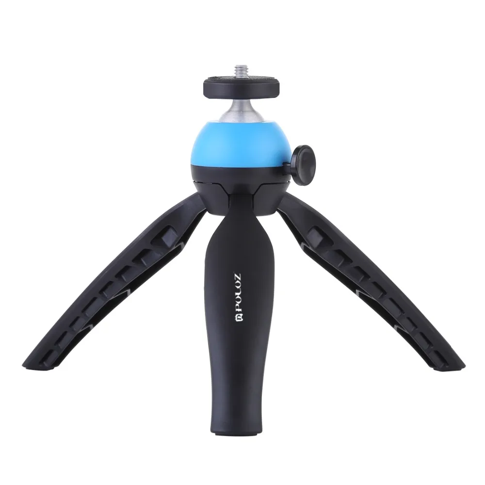 blue Cadiso гибкий карманный мини штатив с шаровой головкой 360 градусов для huawei iPhone Xiaomi samsung martphones, GoPro, DSLR - Цвет: blue