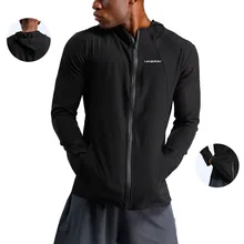 Новинка; сезон зима-осень; толстовки; спортивная рубашка; мужская шапка на молнии; куртки для бега; ветровка; ветронепроницаемая куртка для бега; толстовки; уличная одежда