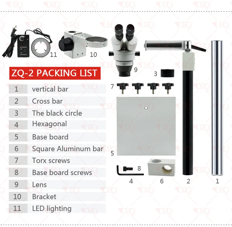 DZQ ZQ-2 Micros cope Jewelry tools Extensible Micros Cope