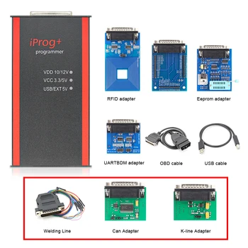 

2019 Full IPROG Pro V82 ECU Programmer Iprog+ IMMO Odometer Mileage Correction Airbag Reset Iprog V80 PK DIGIPROG 3 Carprog Full