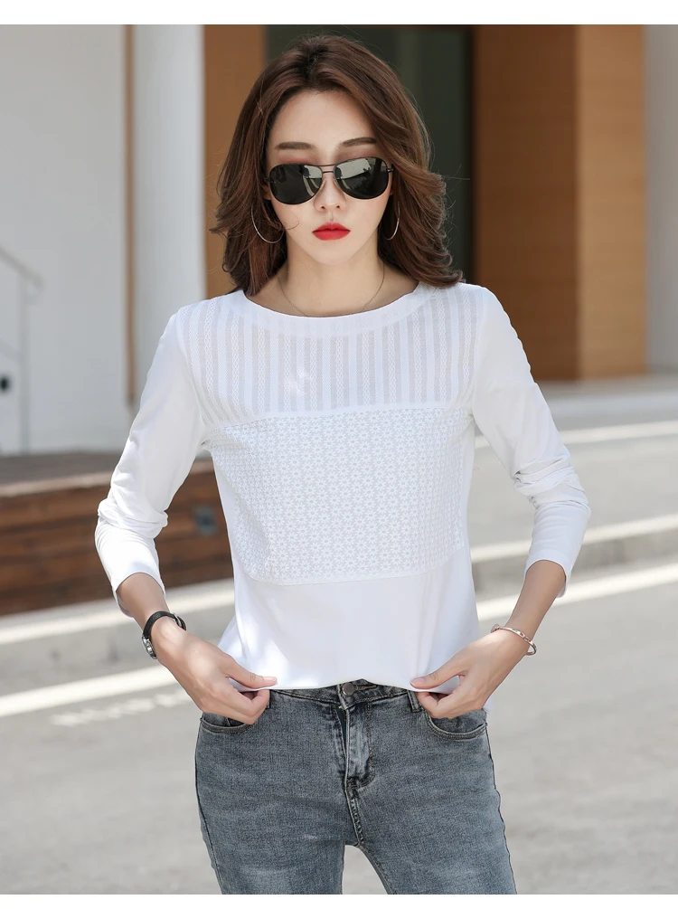 Embroidery cotton t shirt women 2020 plus size tops tee shirt tshirt femme mujer camiseta white tshirt woman tshirts haut femme