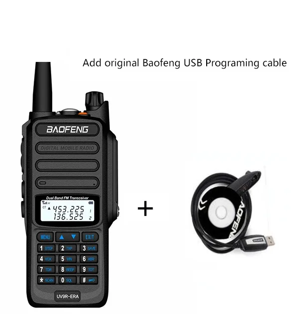 New IP68 waterproof uv 9r plus 20w ERA walkie talkie long range 30km car cb ham radio hf transceiver UHF radio station 4