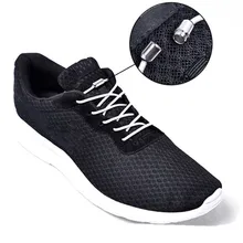 No Tie Elastic Lazy Shoelaces With Metal Turnbuckle For Kids And Adults Sneakers Polyester