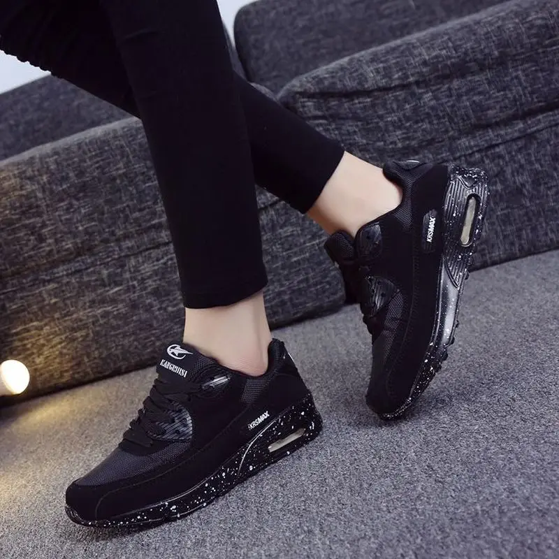 Женская Повседневная обувь; кроссовки для бега; удобные дышащие кроссовки со шнуровкой; кроссовки для бега; размеры 36-44