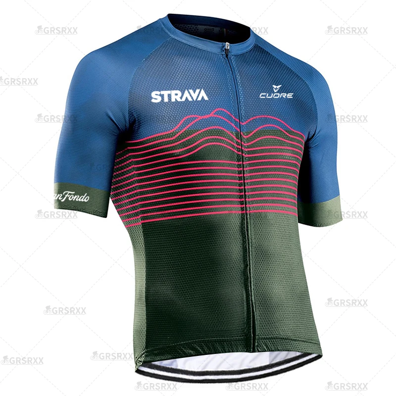 Jersey MTB Bicycle-Clothing Bike-Wear Cycling-Shirts Short-Sleeve Premium Summer Males