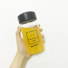 Креативные милые выразительные очки, чашки для мужчин и женщин, компактные офисные прозрачные простые пары, ручная стеклянная чашка