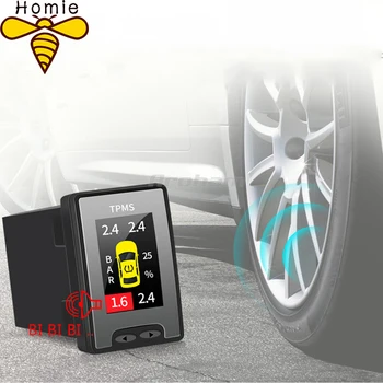 

OBD Tire Pressure Monitor Refit Car Security Alarm System Digital LCD Dashboard For Toyota Corolla RAV4 Camry Highlander