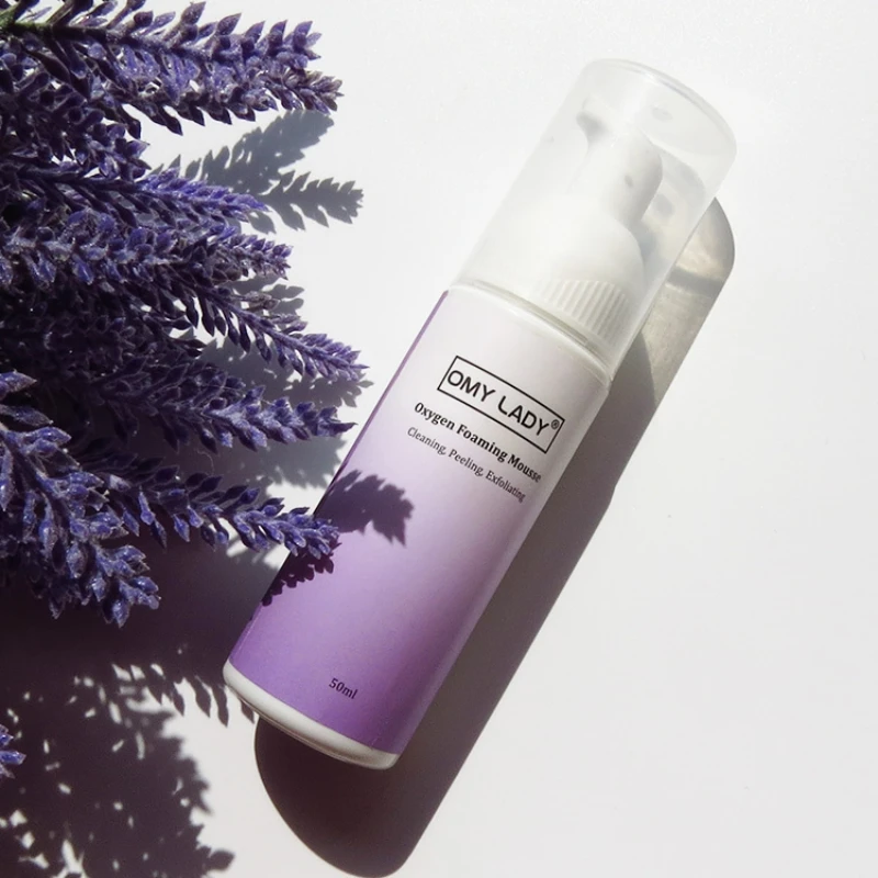 OMY LADY Oxygen Foaming Mousse Deep Cleansing Face Cleanser Aloe Vera Moisturizing Oil Control Shrink Pores 5