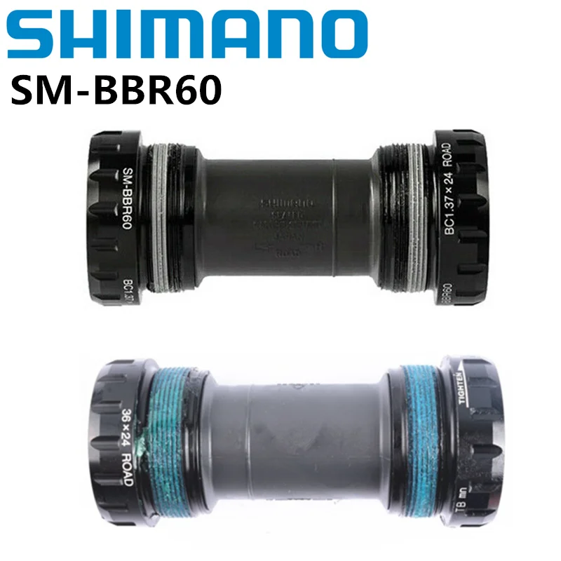 Shimano BBR60 Bottom Bracket – 68mm English Thread For Ultrega & Compatible Road Bike Cranksets