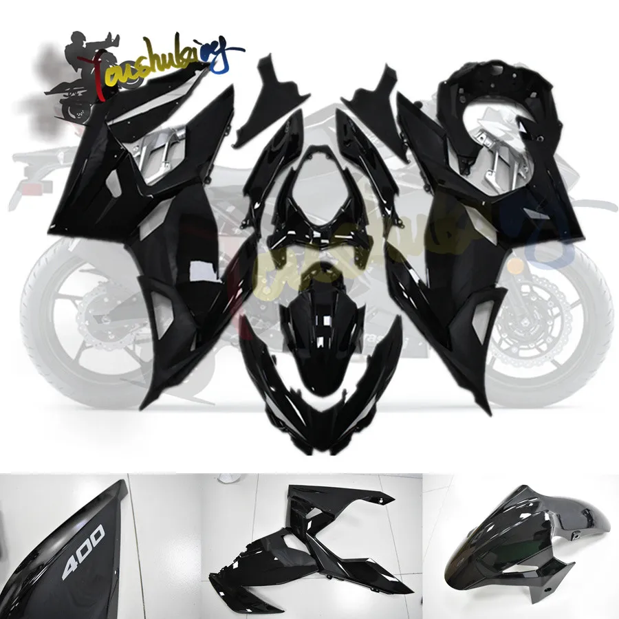 Красный черный мотоцикл на заказ высокого качества ABS fairingfit для kawasaki ninja400-2020year