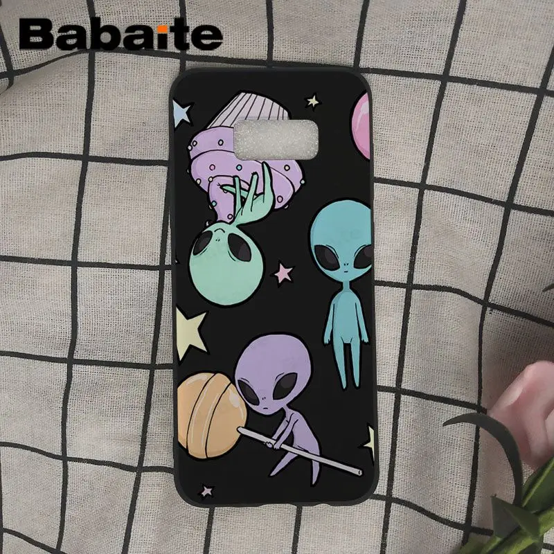 cartoon alien space