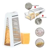 Double-sided Grater With Storage Basket Cheese Vegetable Carrot Cucumber Container Kitchen Utensils Stainless Steel ► Photo 2/6