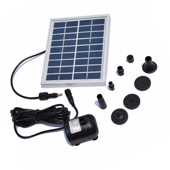 

2 W Solar Water Pump Outdoor Watering Submersible Water Fountain for Pond Pool Aquarium Fountains Spout Garden Patio Maximum Flo