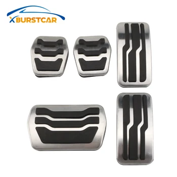 

Xburstcar For Ford Focus 4 MK4 RS ST 2015 - 2020 Parts Car Stainless Steel Car Fuel Gas Pedal Brake Pedals Cover