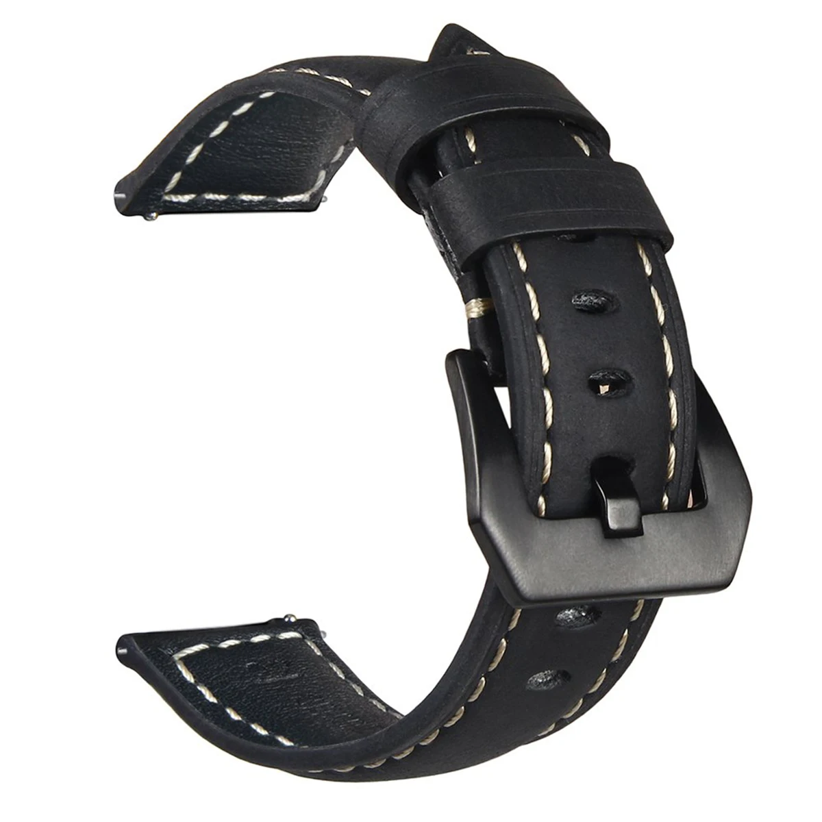 SOONHUA кожаный ремешок для часов Универсальный Ретро ремешок для часов 20 мм 22 мм для samsung Galaxy Amazfit