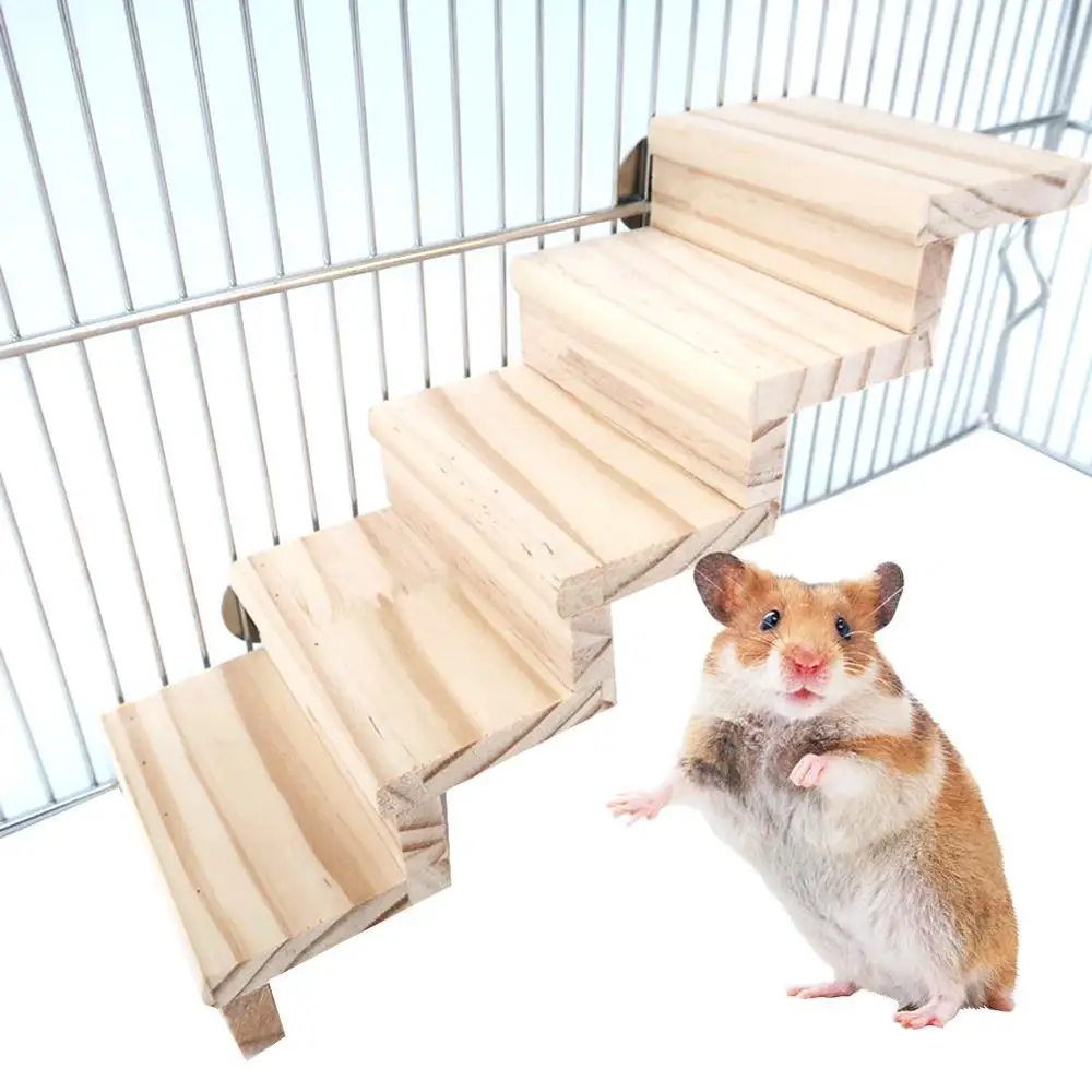 Cages & Accessories Ladders Wood Color AzsfUfsa53 Small Pets Supplies