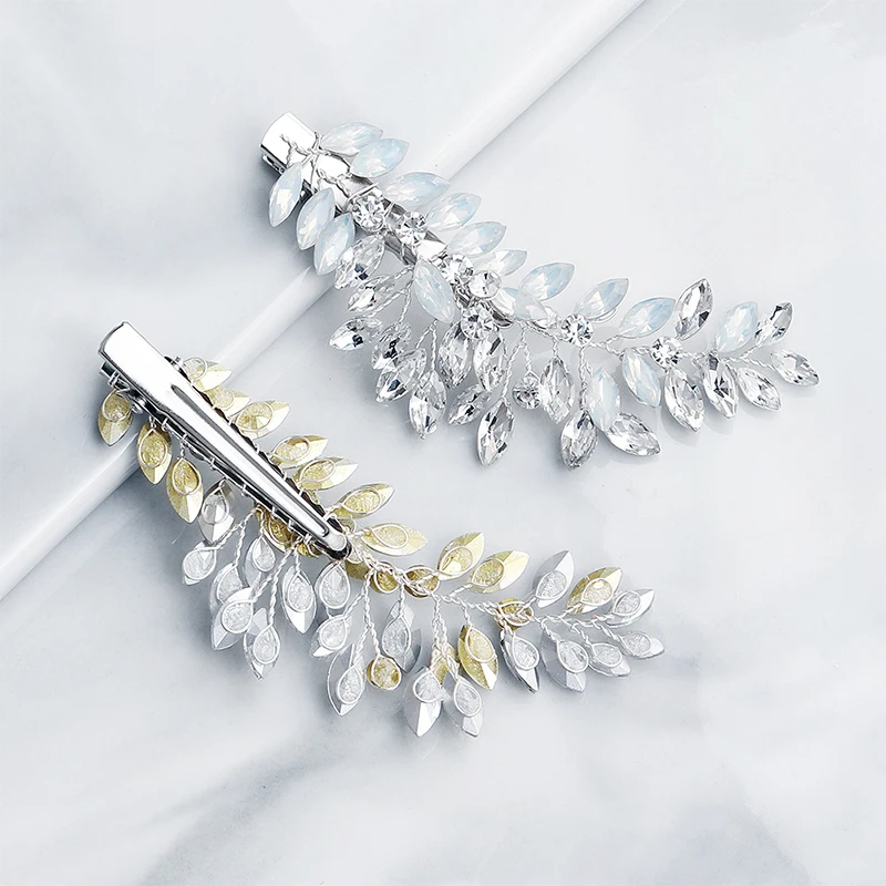 Miallo 2019 Fashion Newest Wedding Hair Clips Women Bridal Headpieces Hair Jewelry Accessories Austrian Crystal Handmade Hairpin