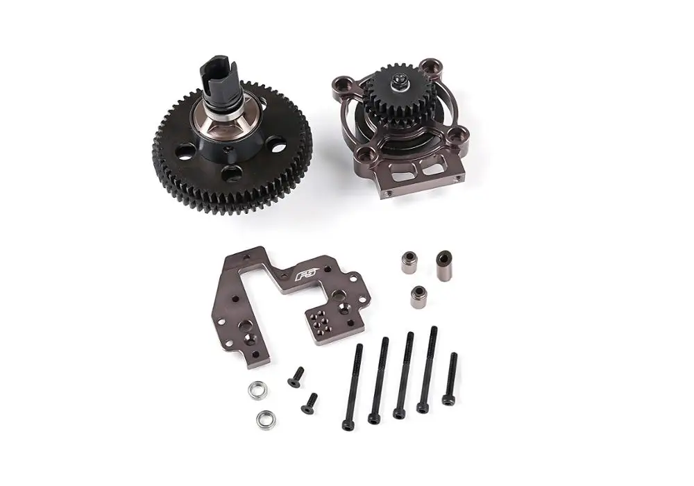 2 Speed Transmission 24T 63T 29T 58T Gear Kit Fit for 1/5 Rovan F5 MCD XS-5 Truck