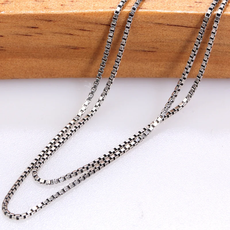 

Женское и мужское ожерелье из серебра 100% пробы