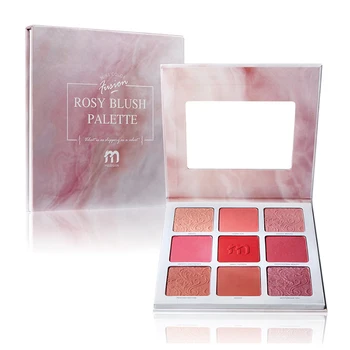 

MELOISION 9 Colors marble eyeshadow eyeshadow pallete matte eye shadow Blusher Palette makeup pallete Pearlescent pigment TSLM1