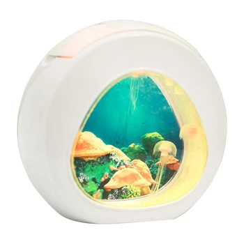 

USB Jellyfish Lamp Electric Aquarium Tank Mood Night Light LED Lantern Decor
