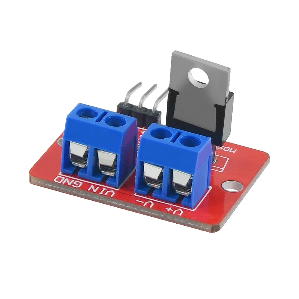 0 24V Топ Mosfet Кнопка IRF520 драйвер MOS модуль для Arduino MCU ARM Raspberry pi|Интегральные схемы| |